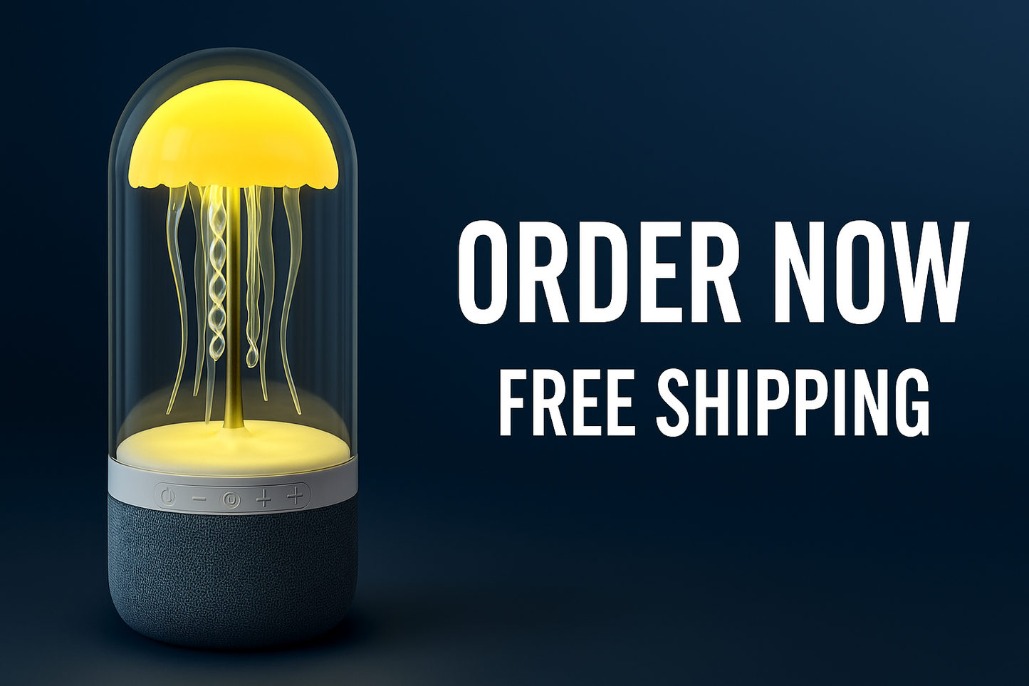illumineee | jellyfish lamp bluetooth speaker
