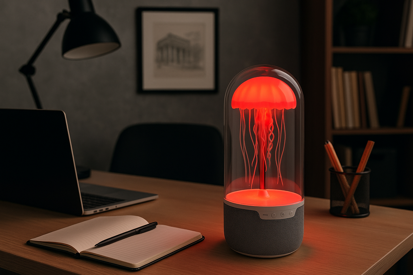 illumineee | jellyfish lamp bluetooth speaker